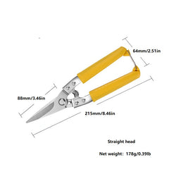 Straight Aviation Tin Snip Sheet Metal Cutter Scissors Heavy Duty Shear