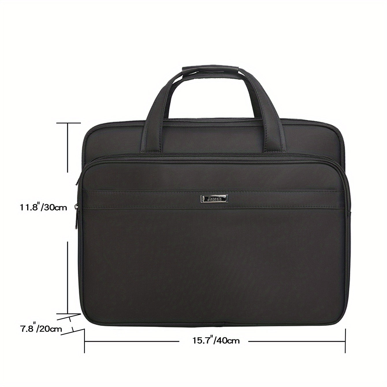 17.3 Inch Laptop Bag Expandable Briefcase Shoulder Bag