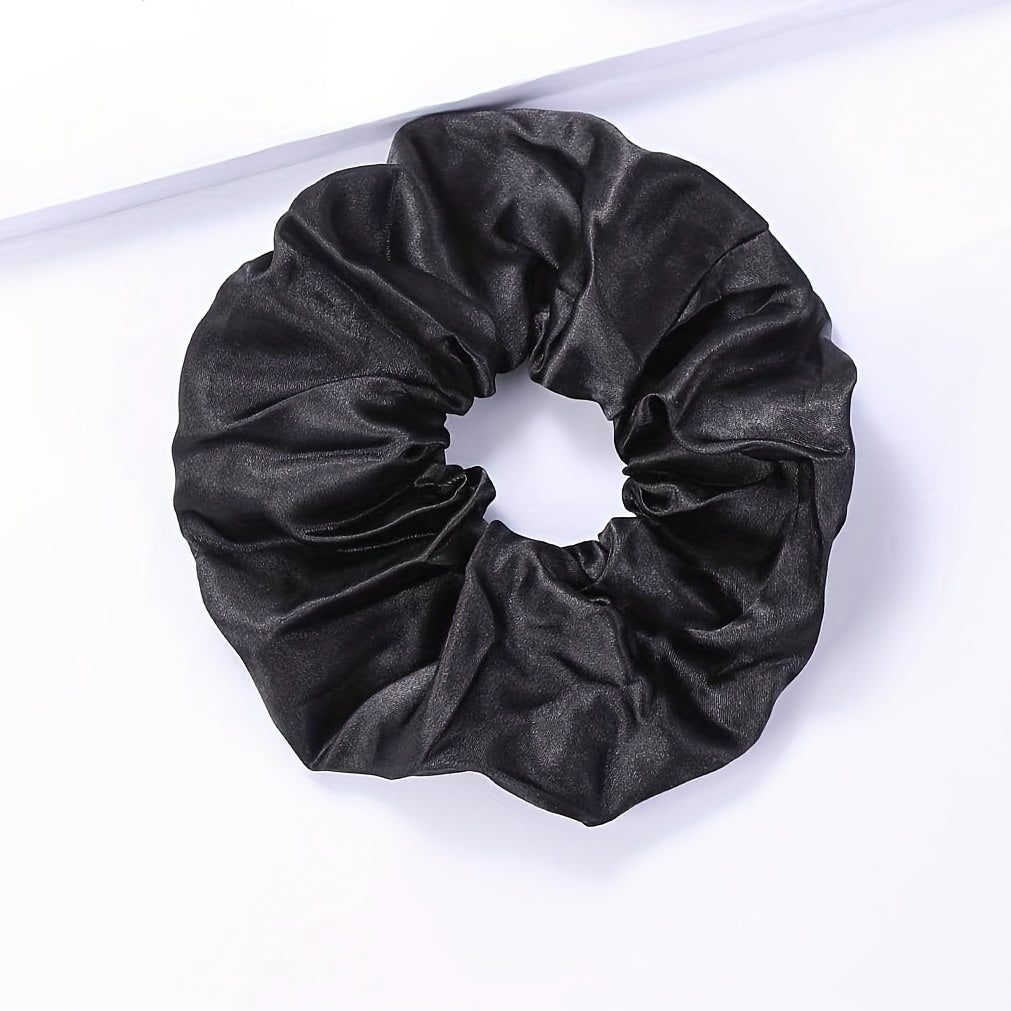 Y2K Leopard Pattern Scrunchies Hair Accessories Women Girls