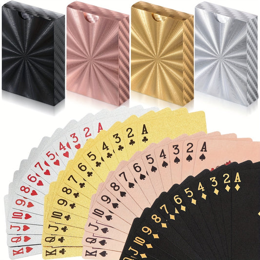 Waterproof Plastic Playing Cards Retro Style