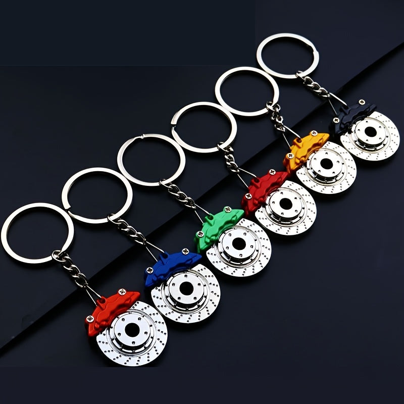 Creative Car Brake Disc Key Chain