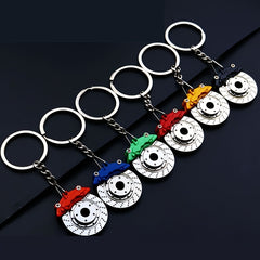 Creative Car Brake Disc Key Chain