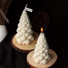 3D Christmas Tree Candle Silicone Mold DIY Christmas Candle Making Kit