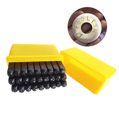 Numbers Alphabets Printing Tools Leather Carving DIY Craft Embossing Stamp