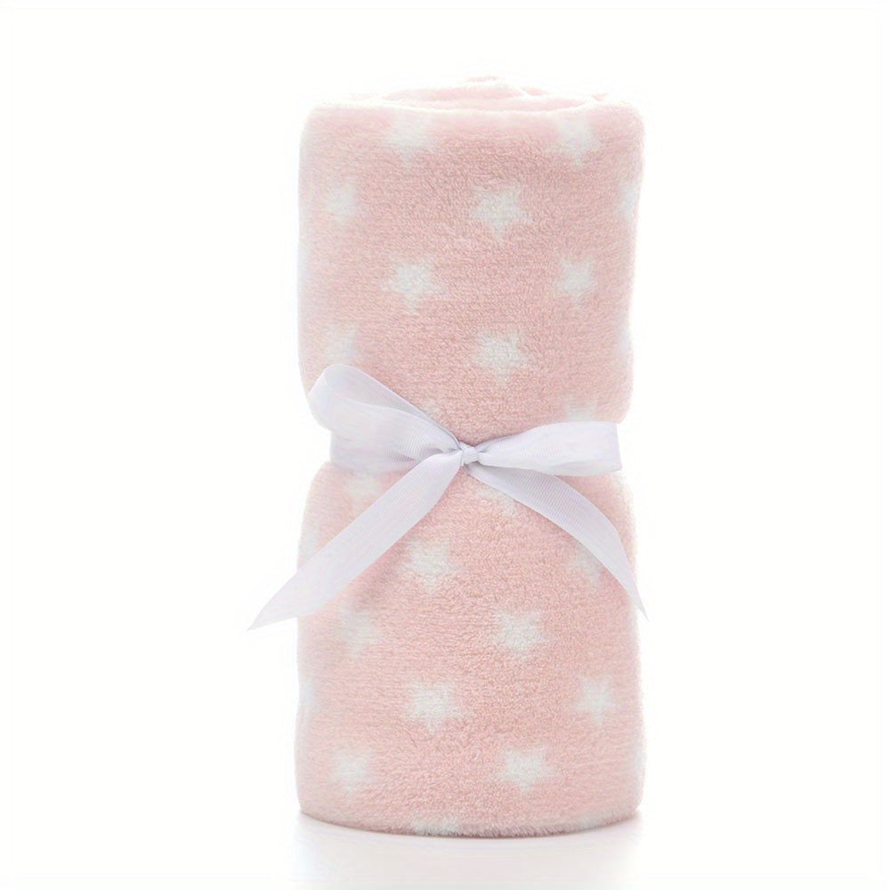 Soft Plush Baby Blanket for Newborns