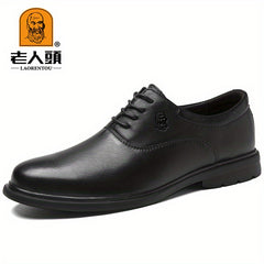 Men's Leather Smart Casual Walking Shoes for Daily & Formal Wear