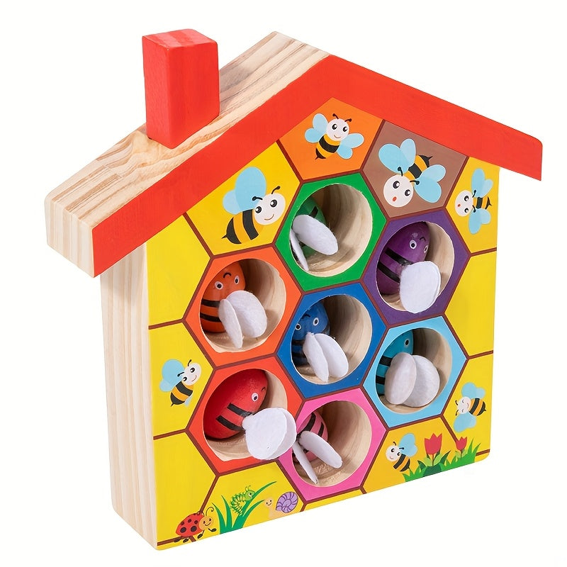 Bee House Color and Shape Game