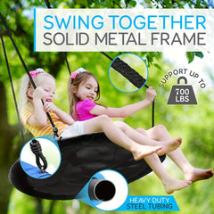 Saucer Swing Outdoor Tree Swing With Hang Kit