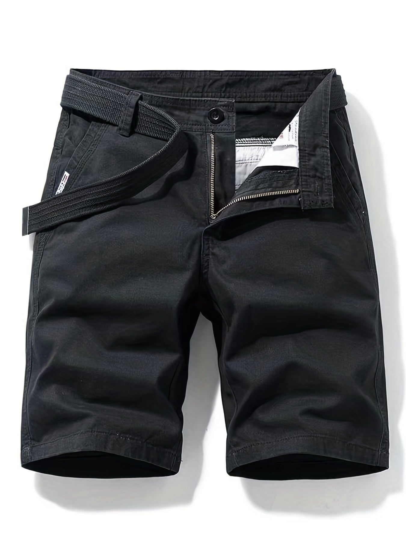 Men's Lightweight Cotton Cargo Shorts for Summer
