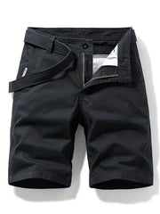 Men's Lightweight Cotton Cargo Shorts for Summer