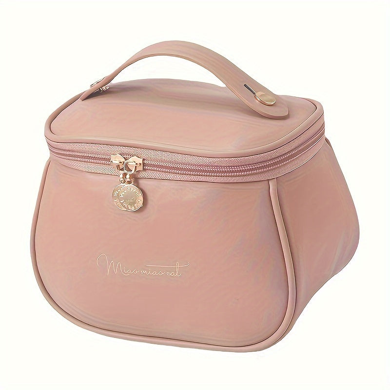 Women's Portable Makeup Zipper Bag Travel Toiletry Wash Bag