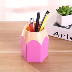 Stylish Pencil Holder Desktop Storage Container for Office and Classroom