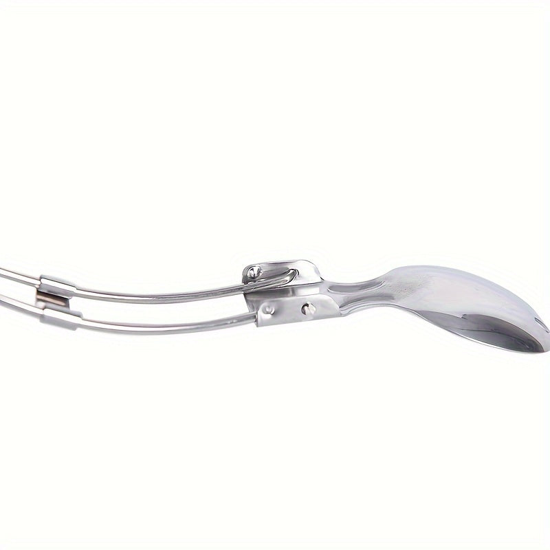 Folding Tableware Salad Spoon Fruit Fork Outdoor Portable Cutlery