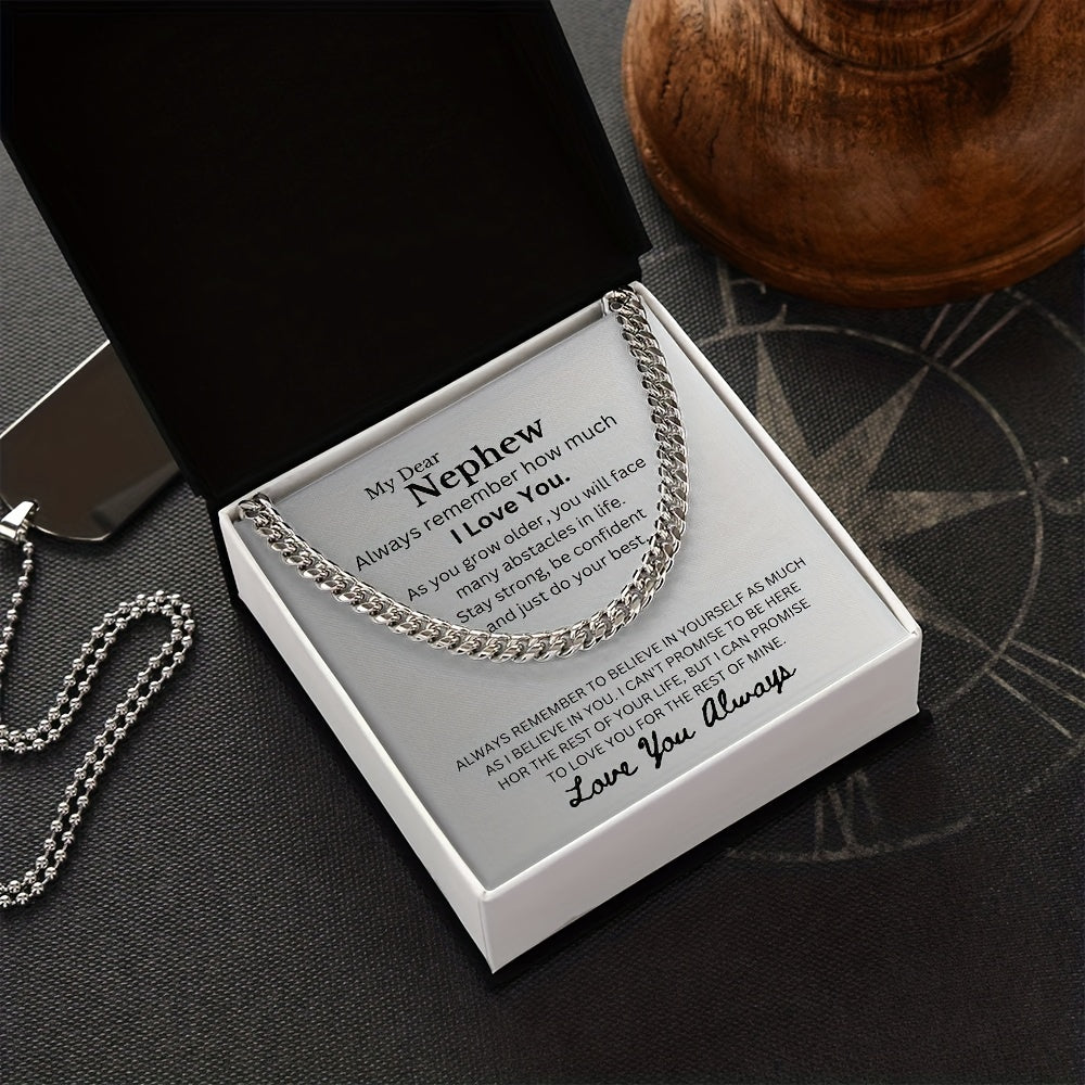 Hip Hop Style Chain Necklace for Nephew