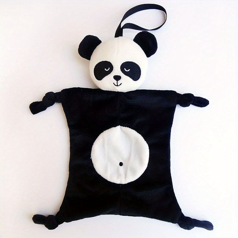 Infant Soothing Plush Toys Dolls Multifunctional Soothing Towels Baby Bib