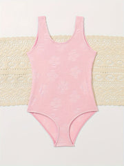 Toddler Girls Stretchy 1 piece Swimwear Beach Vacation Gift