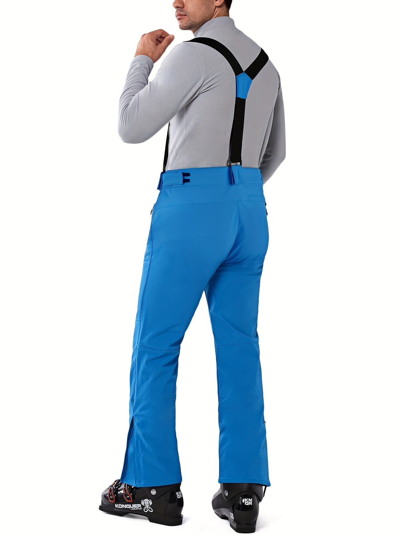 Men's Waterproof Snow Pants Windproof Overalls Pants
