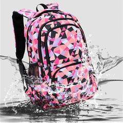 3pcs Girls Waterproof Schoolbag Set Backpack Princess School Bag