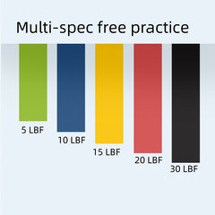 TPE Yoga Elastic Resistance Band for Home Workouts