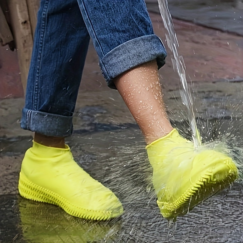 Reusable Waterproof Rain Shoes Cover - Stay Dry and Protected