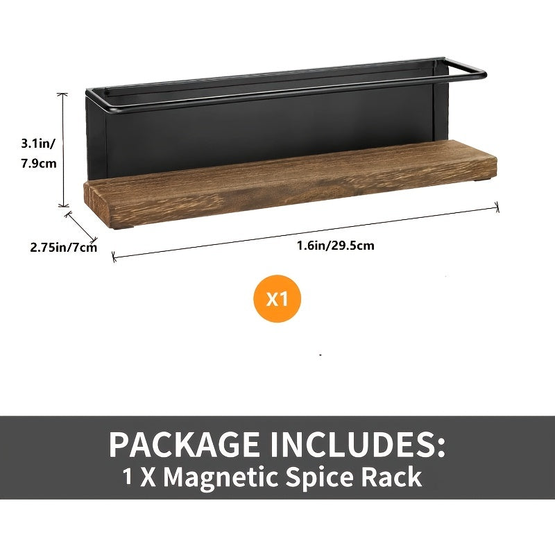 Space Saving Magnetic Spice Rack for Fridge and Microwave