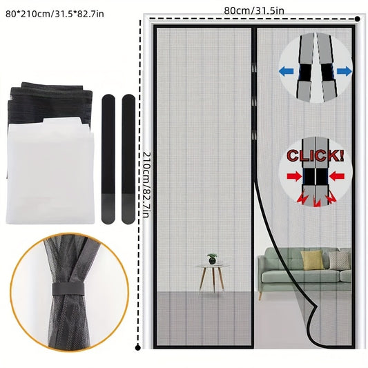 Magnetic Mosquito Net Door Curtain Mesh - 4 Sizes