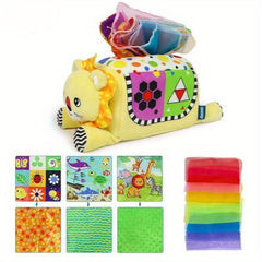 Cute Animal Tissue Box for Baby Finger Exercise
