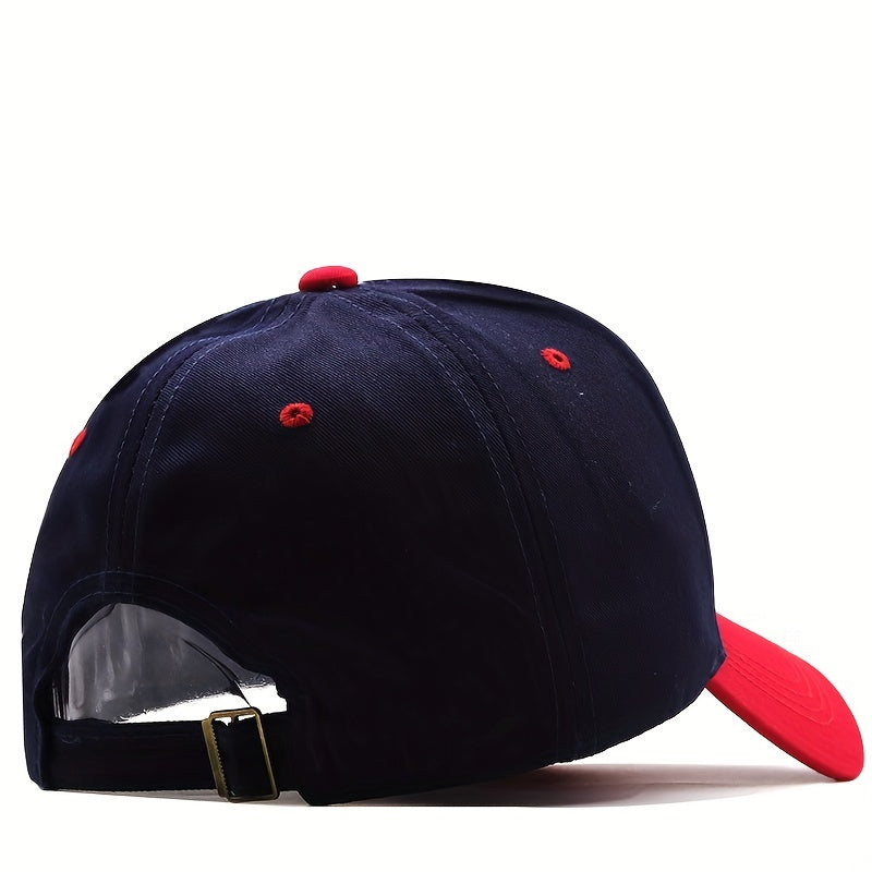 Flag Embroidery Baseball Cap Hip Hop Breathable Dad Hat
