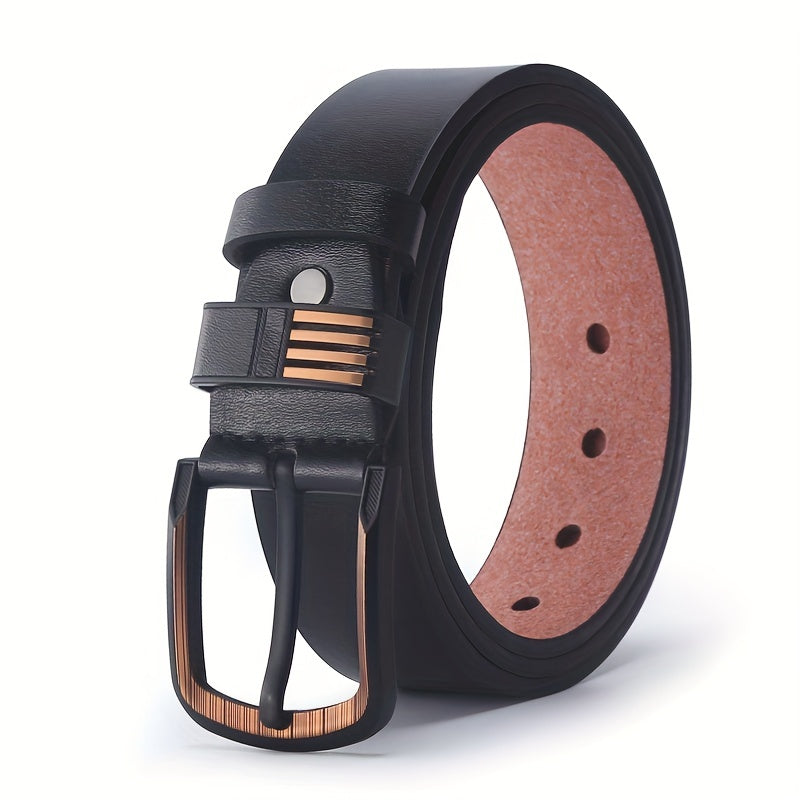 Men's Pin Buckle Leather Belt Casual Jeans Pants Waist Strap