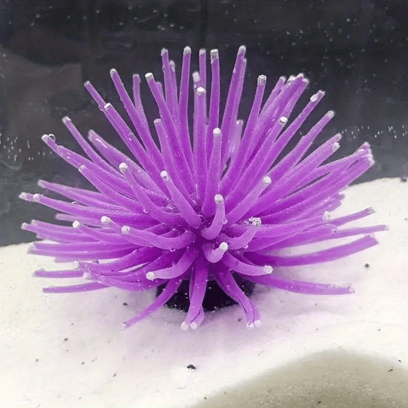 Realistic Artificial Sea Urchin for Aquarium Decor