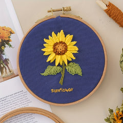 DIY Embroidery Kit: Small Flower Embroidery Balls for Beginners