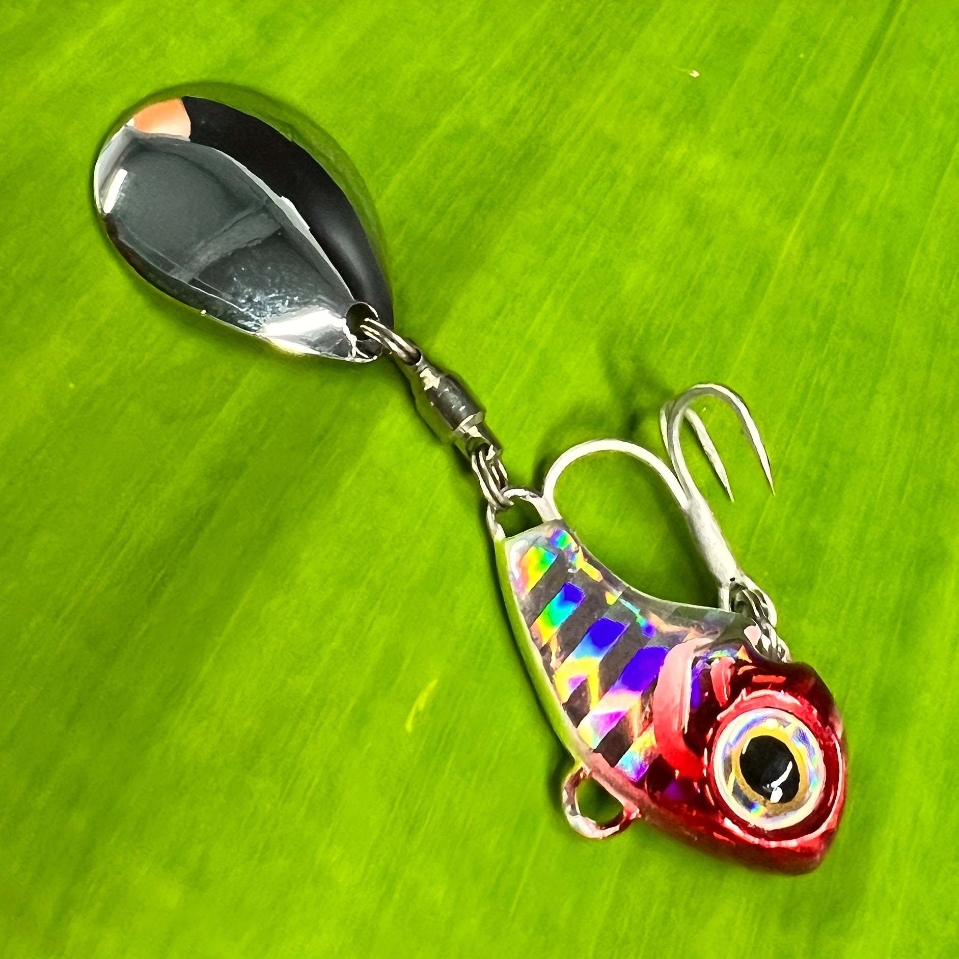 Rotating Metal VIB Fishing Lures With Sequins - 7g-24g