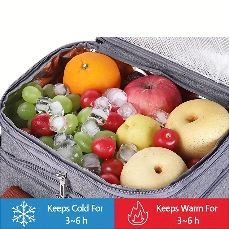 Cooler Bag Insulation Bag Outdoor Tote Bag for Camping Picnic Beach