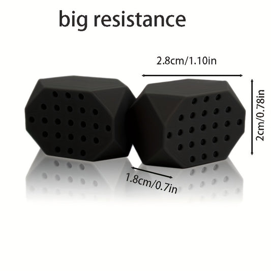 2pcs Silicone Jaw Line Exerciser Facial Muscle Chewing Ball