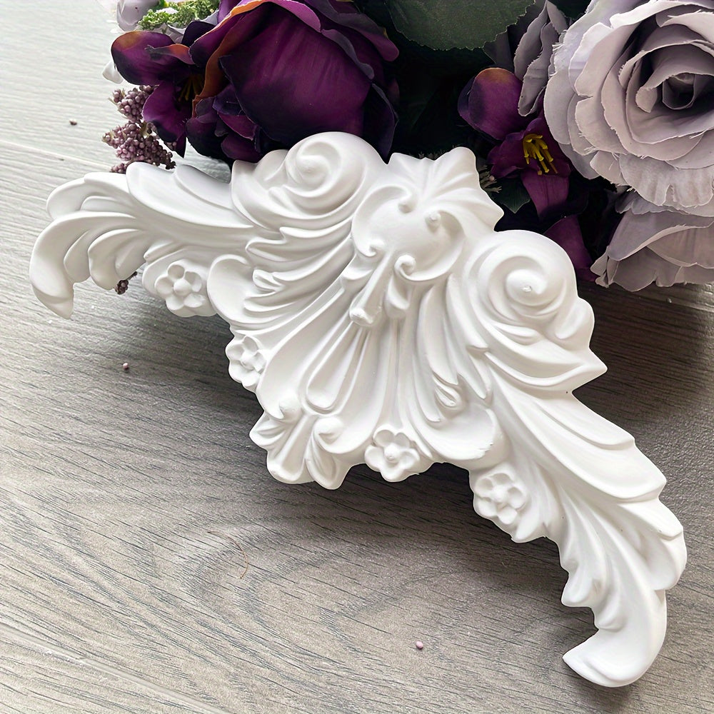 French Ceiling Pu Corner Flower Decorative Line Semicircular Line