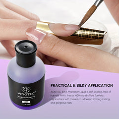 Professional Monomer Acrylic Nail Liquid 150ml Non Yellowing MMA