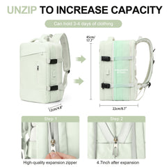 Large Waterproof Travel Backpack 40L