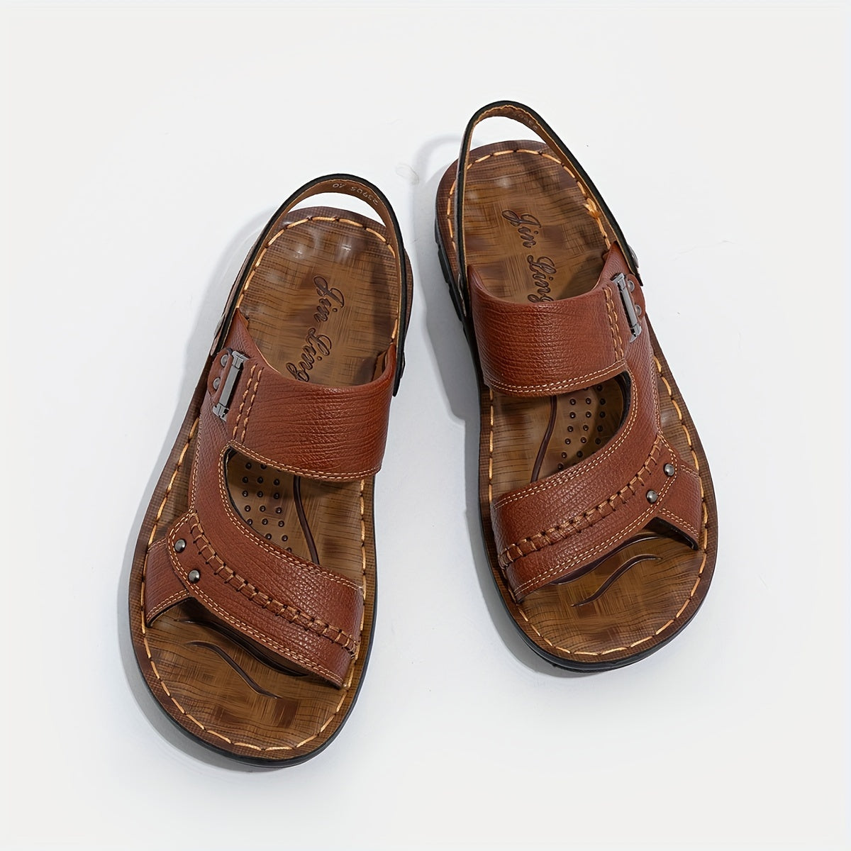 Men's Non Slip Sandals Wear resistant Comfy Beach Shoes Summer