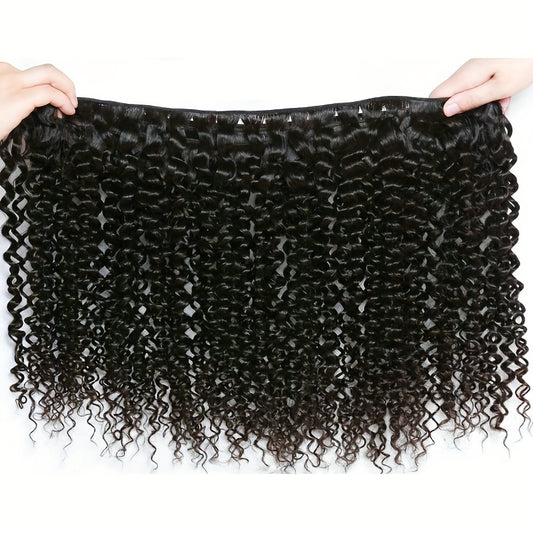 Brazilian 10A Small Spirals Curly Bundles Kinky Curly Human Hair