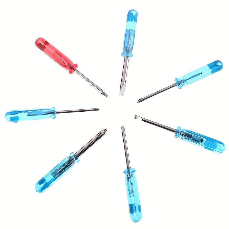 7pcs Set Mini Small Cross Screwdriver Repair Tool 45mm 1.77in 3mm