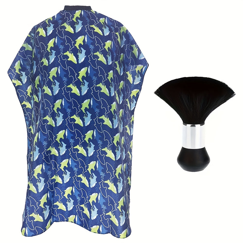 Kids' Hairdresser Cape with Snap Closure