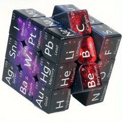 Periodic Table Cube Brain Teaser Puzzle