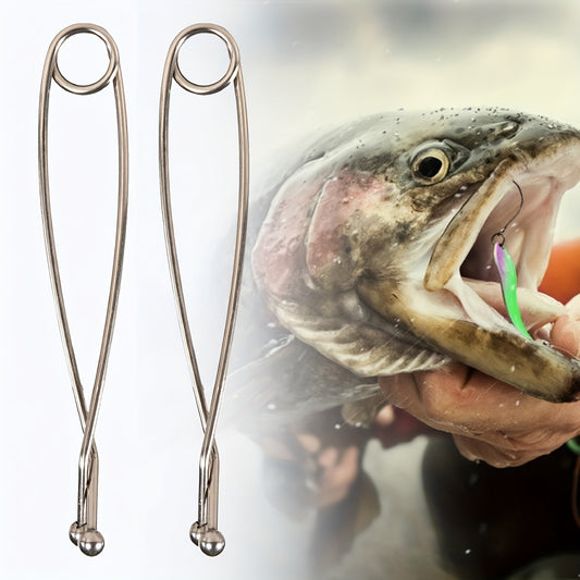 Stainless Steel Fish Mouth Spreader Fishing Tackle Accessory