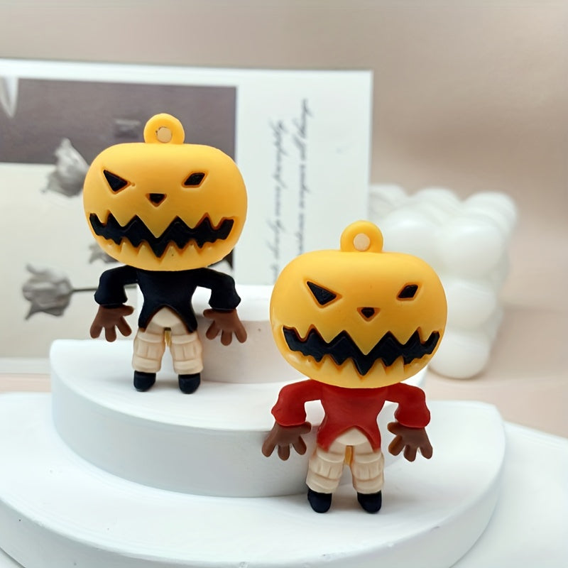 Cartoon Pumpkin Keychain for Backpacks