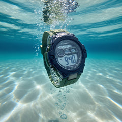 Boys' Sports Watch with Alarm Clock Luminous Timer