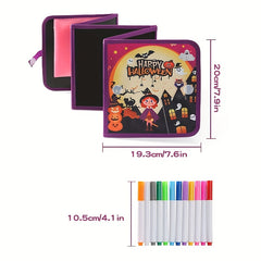 Halloween Chalkboard Book Magic Drawing Toy