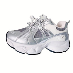 Thick Bottom Chunky Sneakers Breathable Sport Shoes
