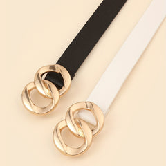 8 Shaped Buckle Belt Set - Women's Casual & Classic Belt for Dress and Pants