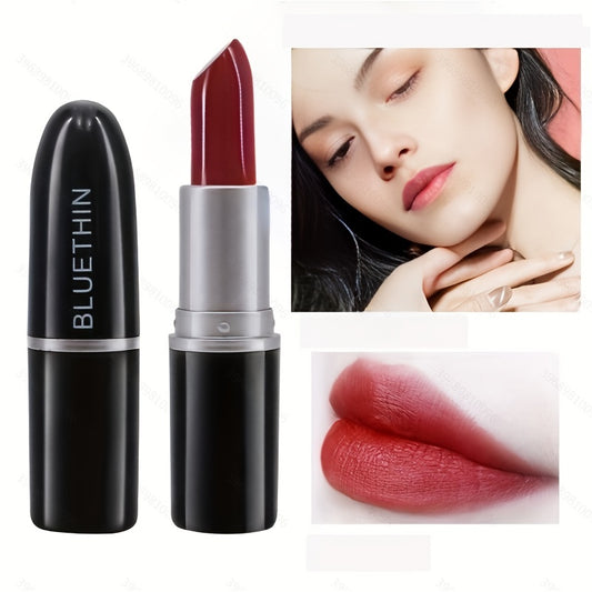Silky Soft Cream Lipstick Nude Matte Moisturizing Sexy Smooth Lip Makeup