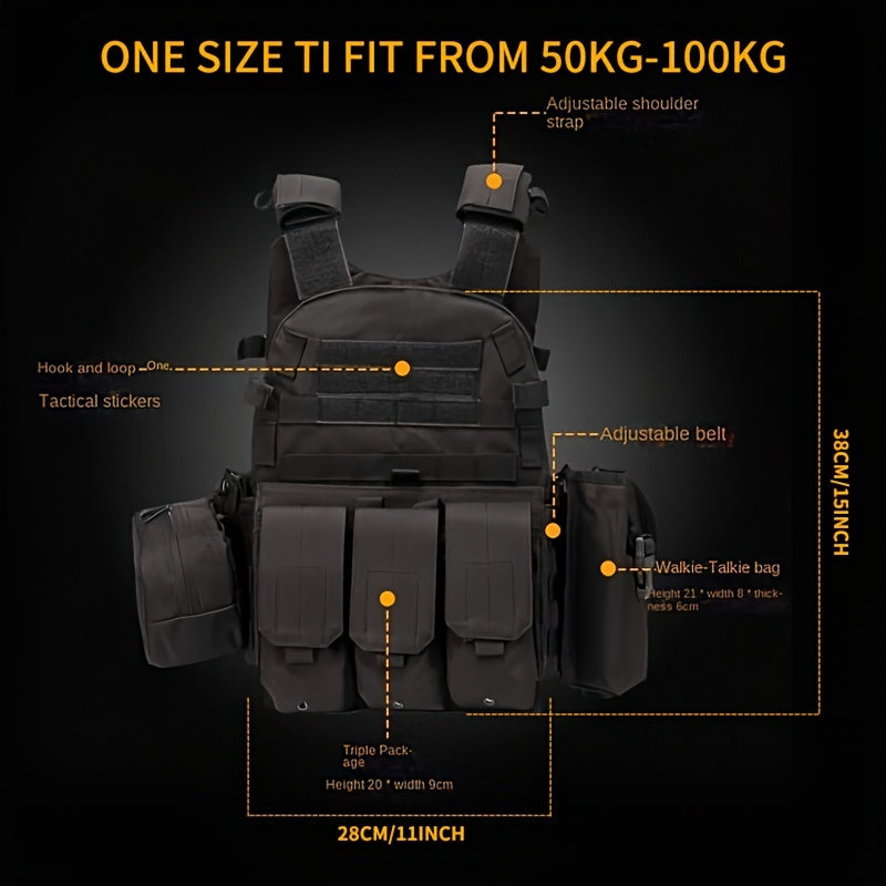 Tactical Gear Vest for Outdoor Adventure - Maximum Protection